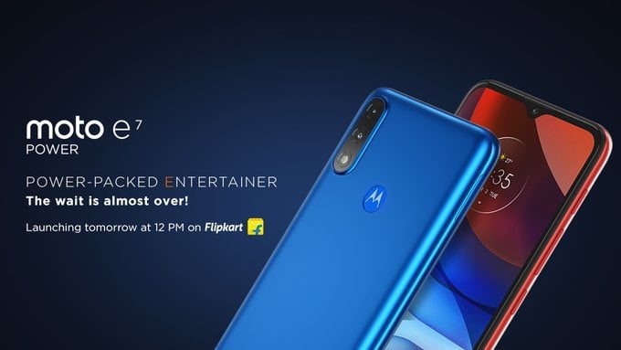 Motorola Moto E7 Power Specifications and Launch Date Revealed