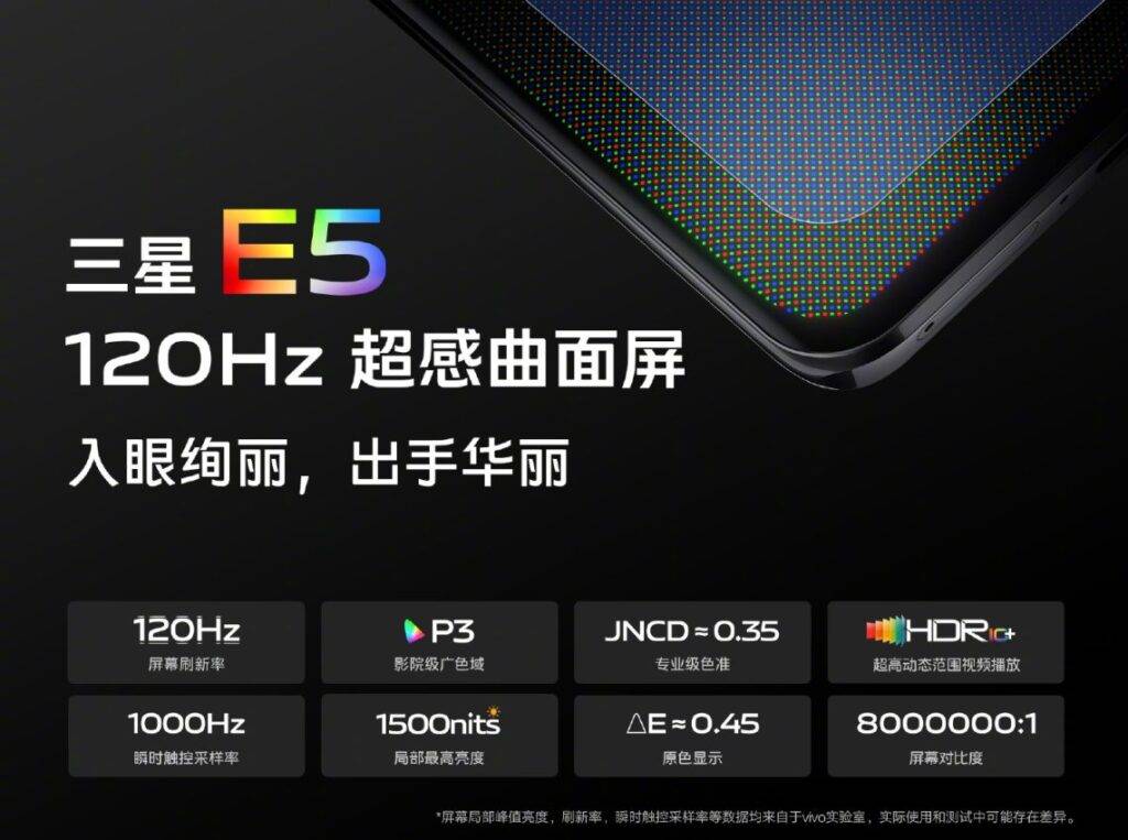 vivo s15 pro display